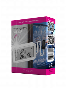 Умный Wi-Fi датчик температуры и влажности Орбита OT-HOS23